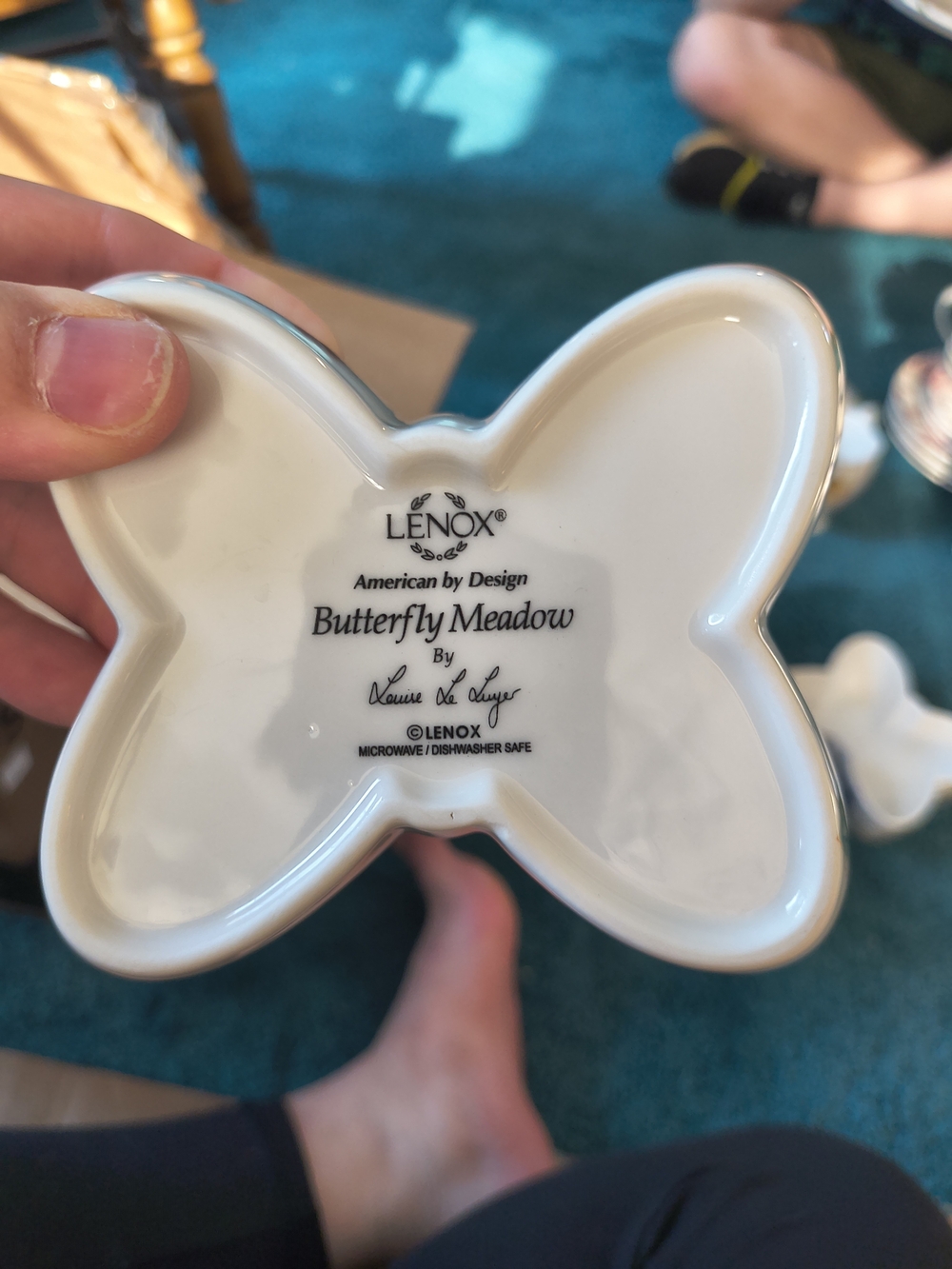 Lenox Butterfly Meadow Porcelain Nesting Dishes